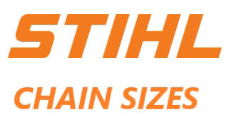 Stihl Chainsaw Chain Sizes (Australia)
