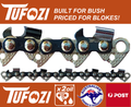 1x .325 .050 66DL Chain NON-Stihl Chainsaw .058 18" Bar TufOzi Carlton Style